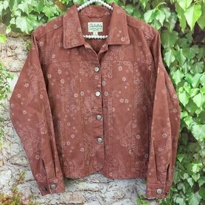 Cabela’s Floral Cotton Jacket Small